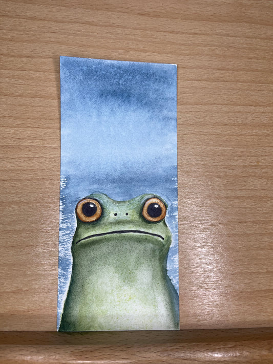Judgmental Frog Bookmark